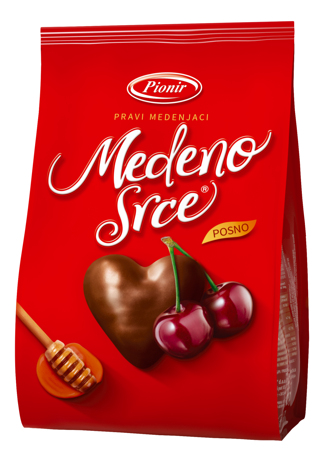 Medeno srce visnja Pionir 150g-slika