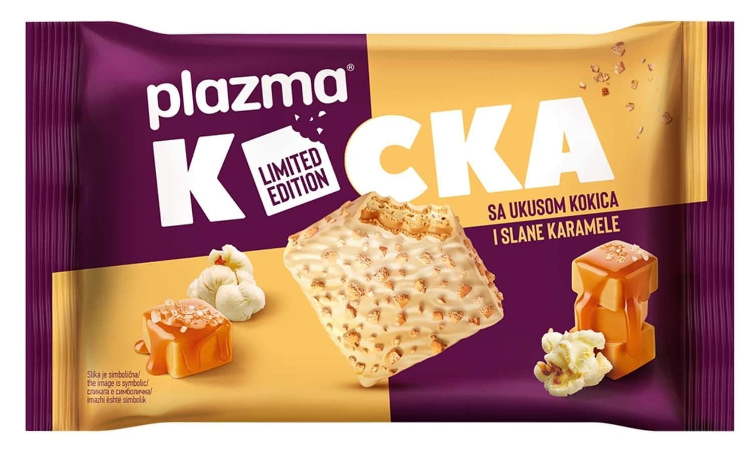 KEKS PLAZMA KOCKA KARAMEL KOKI67.5G-slika