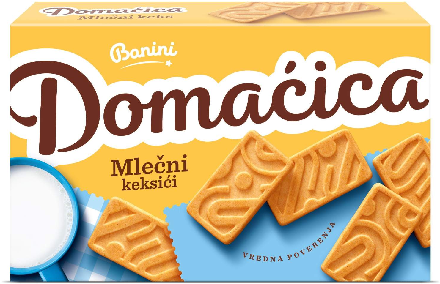 Keks mlecni Domacica 200g-slika