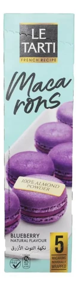 BISKVIT MAKARONS BOROV 60G LE TARTI-slika