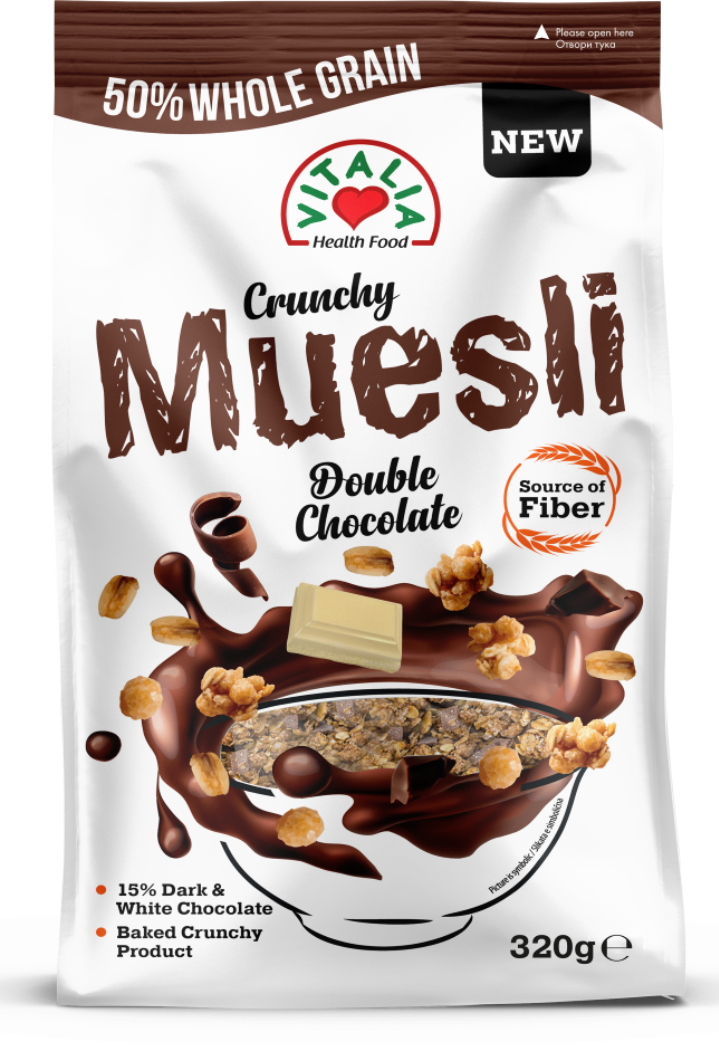 Musli crunchy dupla cokolada Vitalia320g-slika