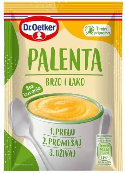 Instant palenta Dr.Oetker 60g-slika