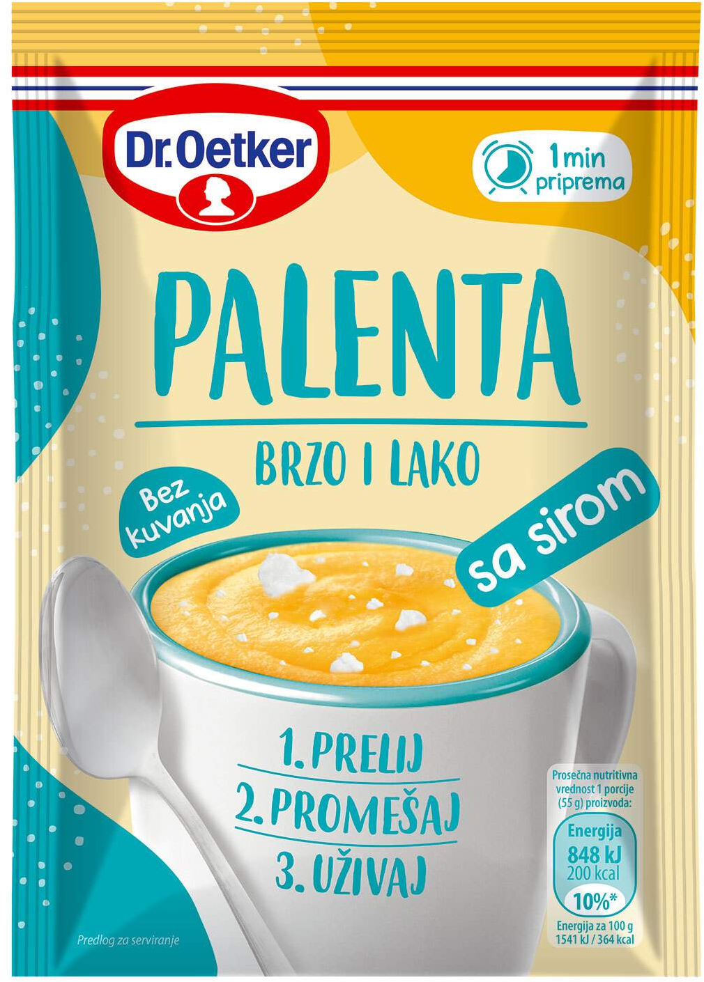 Instant palenta sa sirom Dr.Oetker 55g-slika