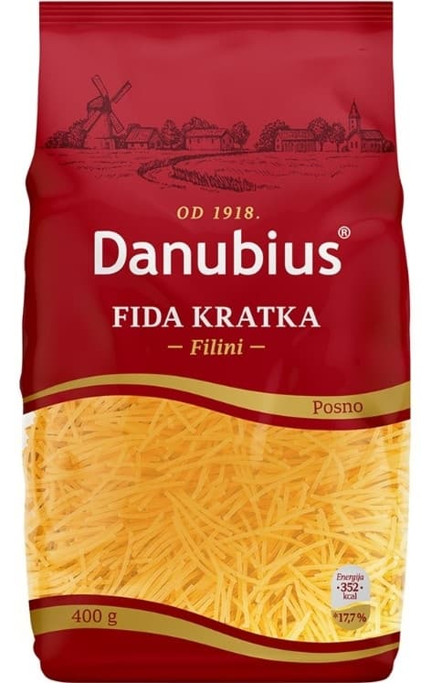 Fida kratka Danubius 400g-slika
