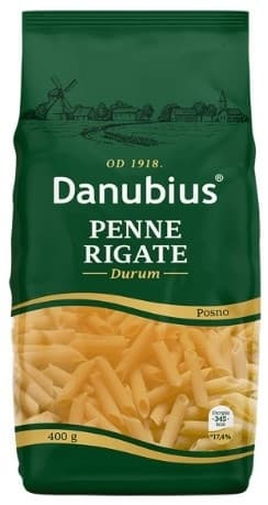 Testenina Durum Penne rigate 400g-slika