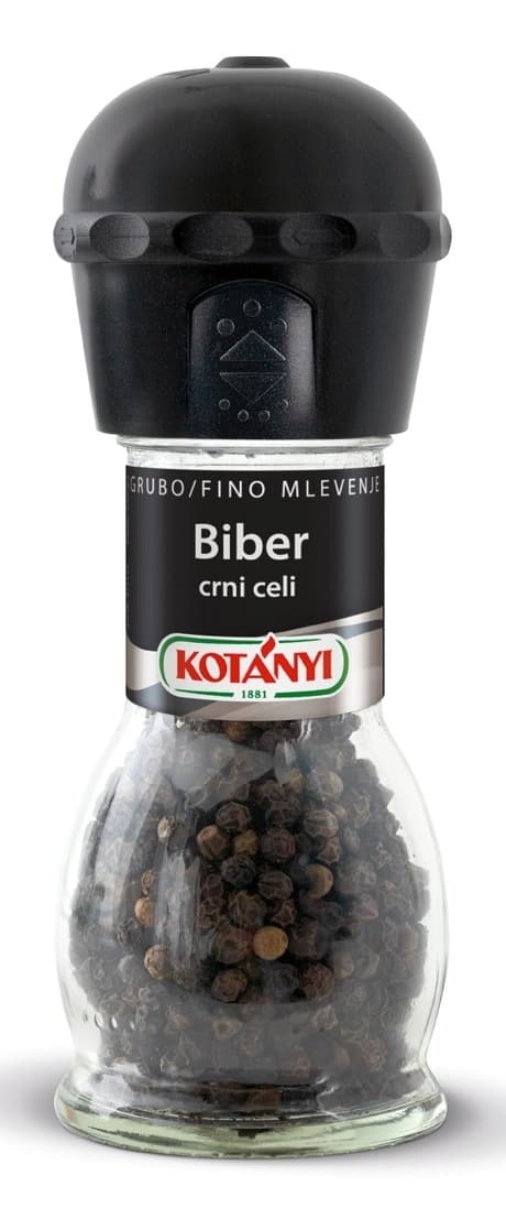 Biber crni u zrnu mlin Kotanyi 36g-slika