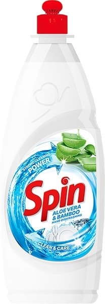 TEČNOST ZA POSUÐE SPIN 750ML ALOE VERABAMBOO-slika