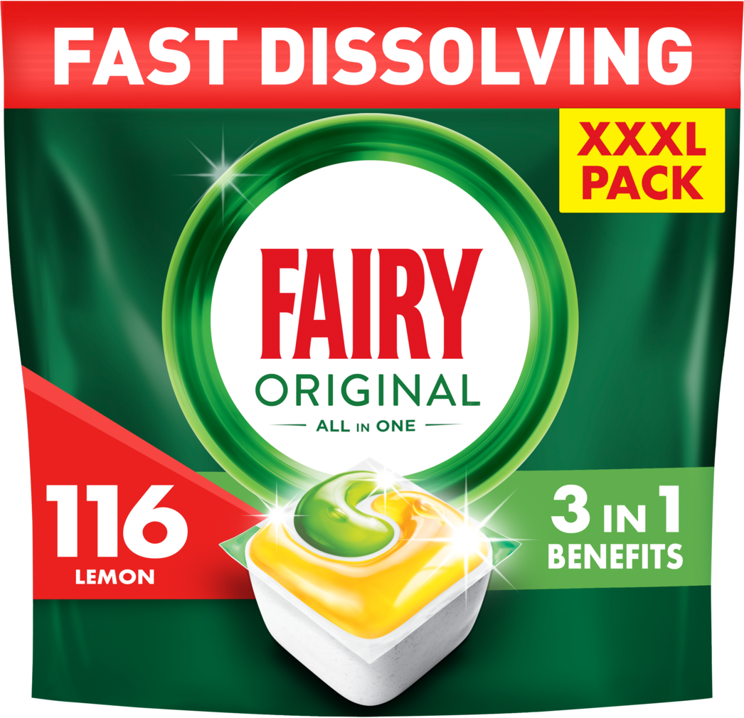 Tablete za sud.Fairy All in one 116kom-slika