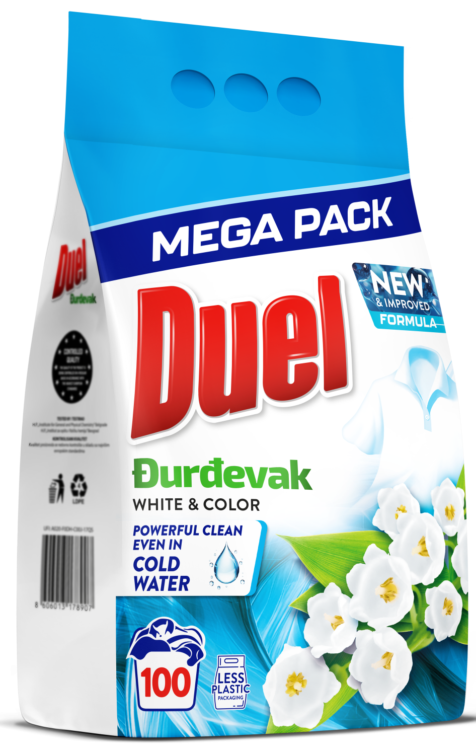 Praskasti detergent Duel djurdjevak 9kg-slika