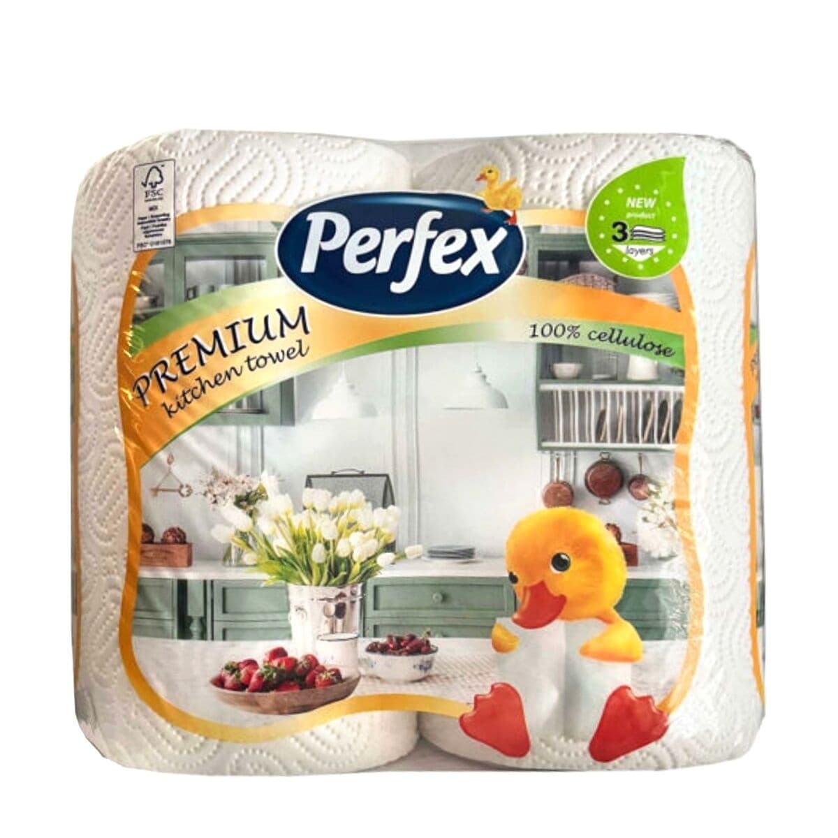 UBRUS KUHINJSKI PREMIUM 2/1 3SL PERFEX-slika