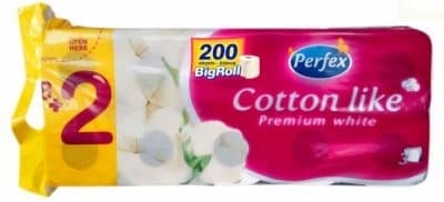 Toalet papir Cotton like Perfex 3sl 8+2-slika
