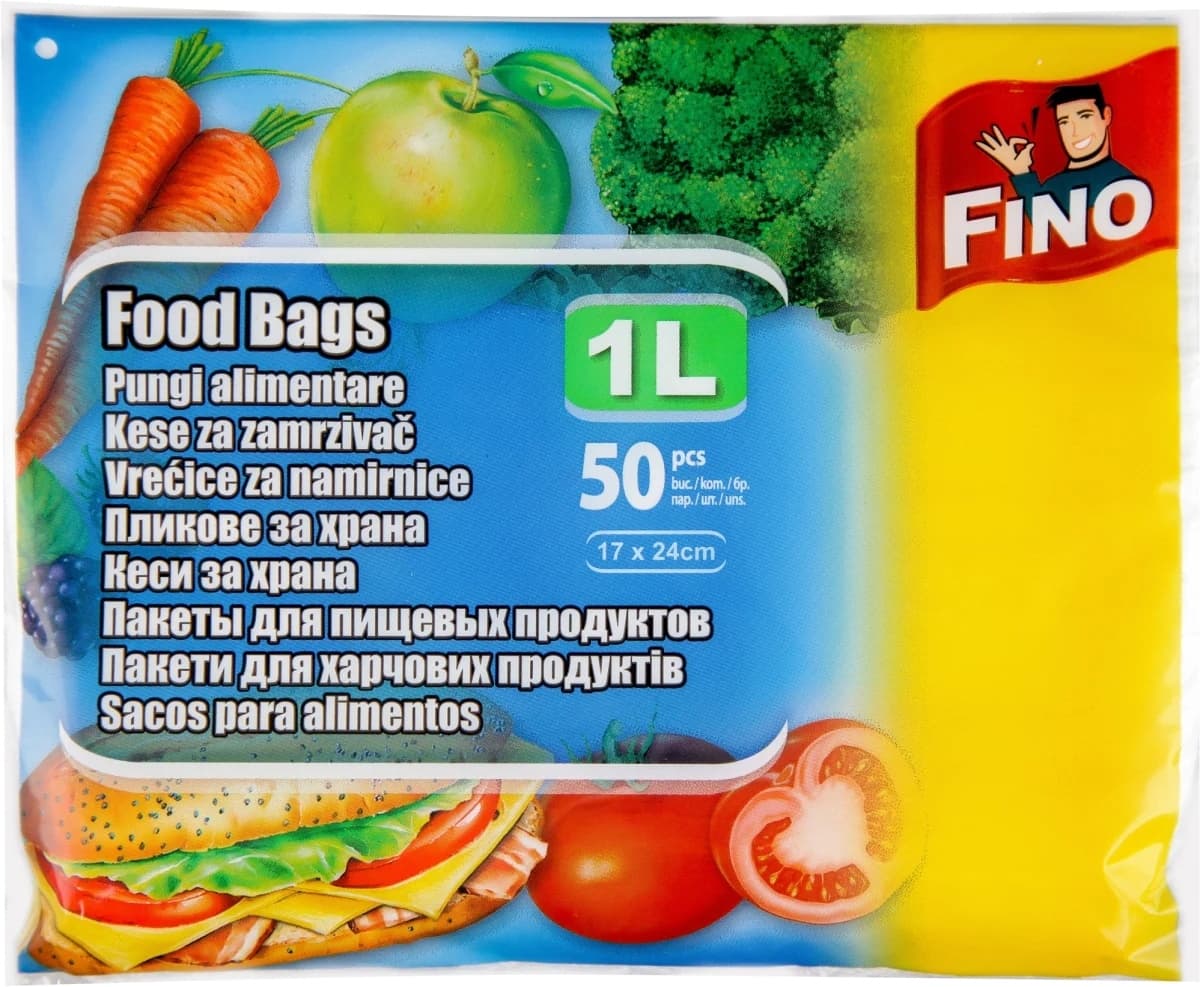 Kese za zamrzivac Fino 1L 50kom-slika