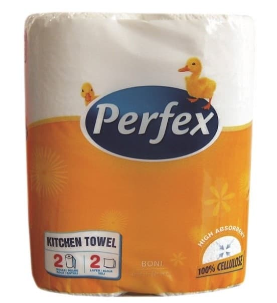 Kuhinjski ubrus zuti Perfex 2sl 2/1-slika