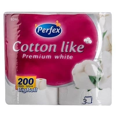 Toaletni papir Cotton like Perfex 3s.4/1-slika