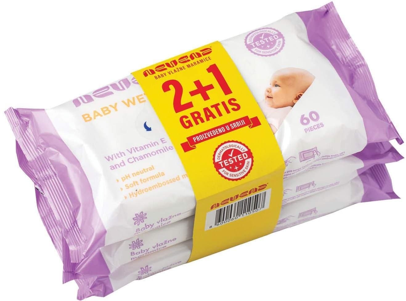 Maram.za bebe Nevena 60/1 (2+1 gratis)-slika
