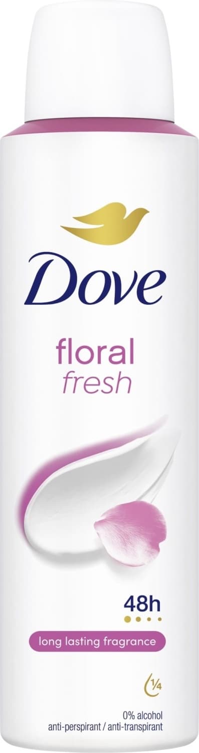 Dezod.sprej zenski Floral Dove 150ml-slika