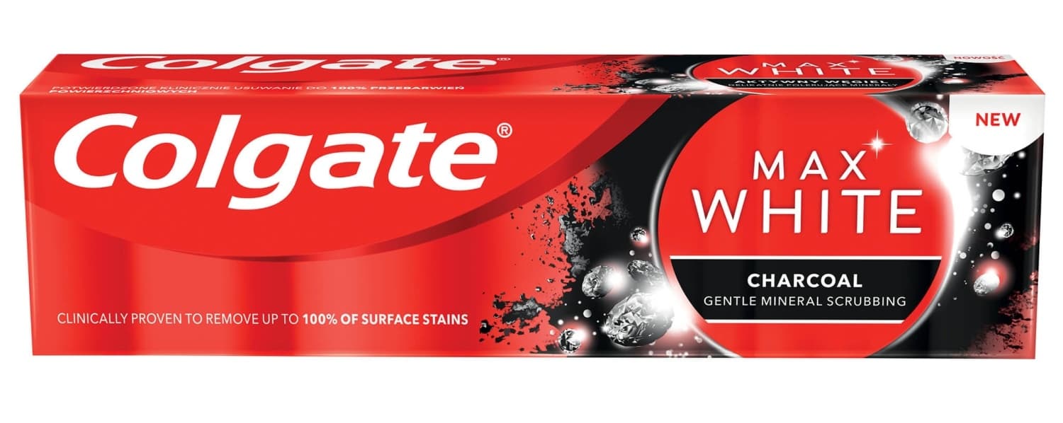 Pasta za zube Colgate MaxWh.Charcoal75ml-slika