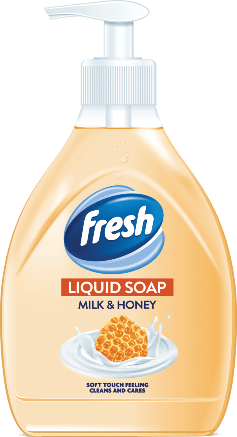 SAPUN TEČ FRESH MED&MLEKO 500ML PIR-slika
