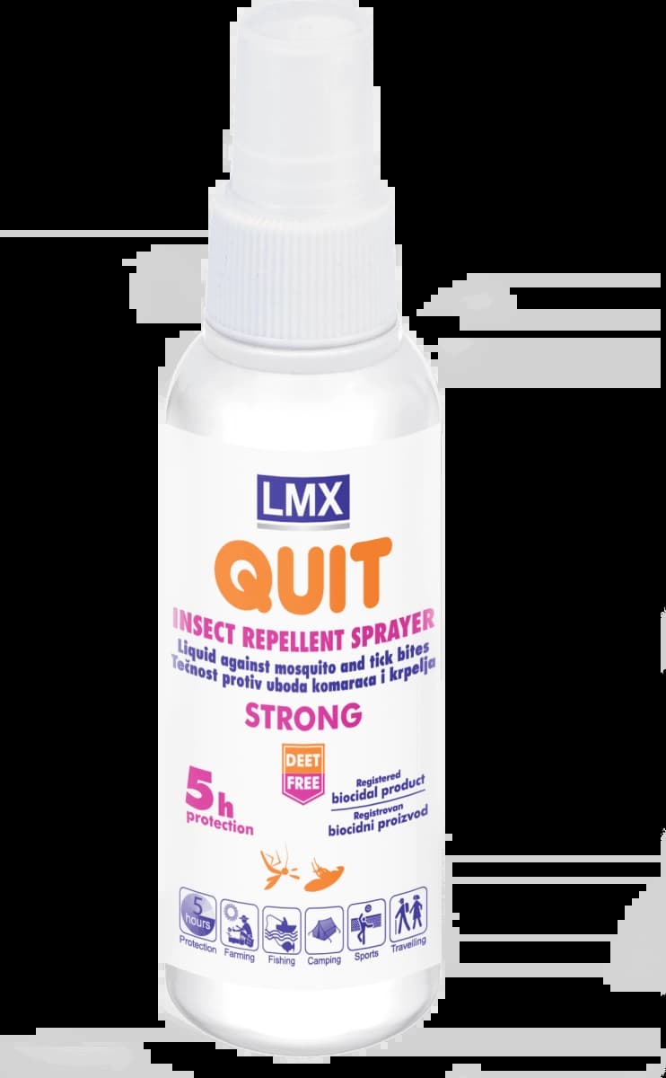 SPREJ LMX QUIT STRONG PROTIV KOMARACA I KRPELJA 100ml-slika