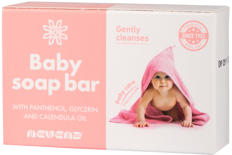Sapun baby Nevena roze 78g-slika