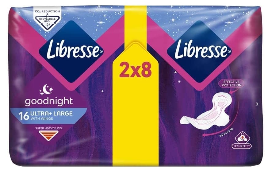 Ulosci Libresse Ultra Goodnight 16kom-slika