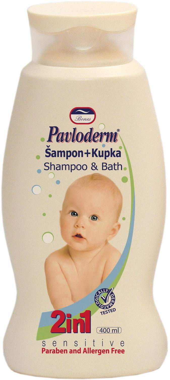 ŠAMPON KUPKA 2U1 PAVLODERM 400ML-slika