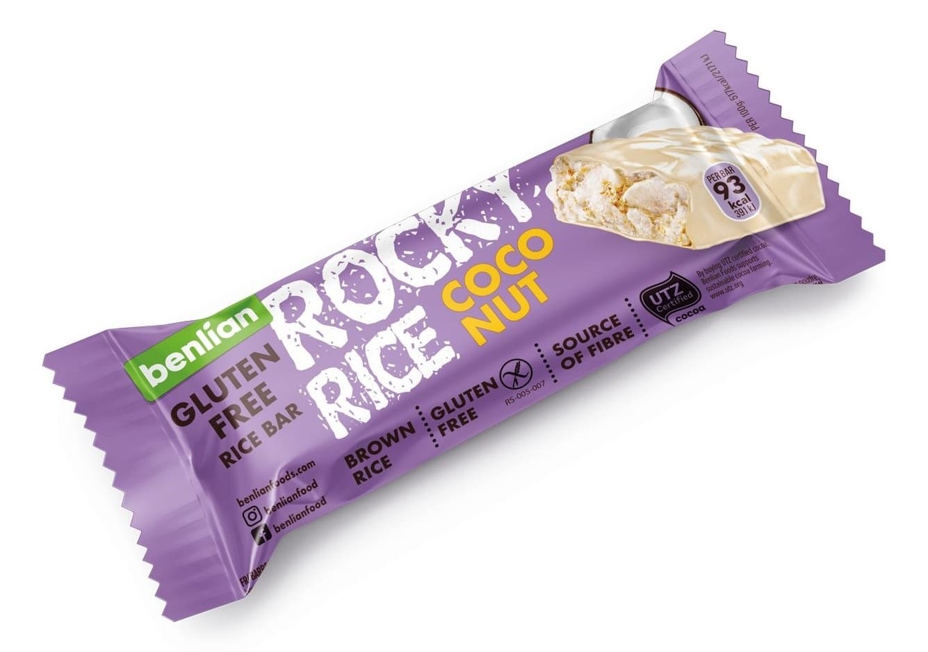 DESERT ROCKY RICE 18G COCONUT BENLIAN FOOD-slika