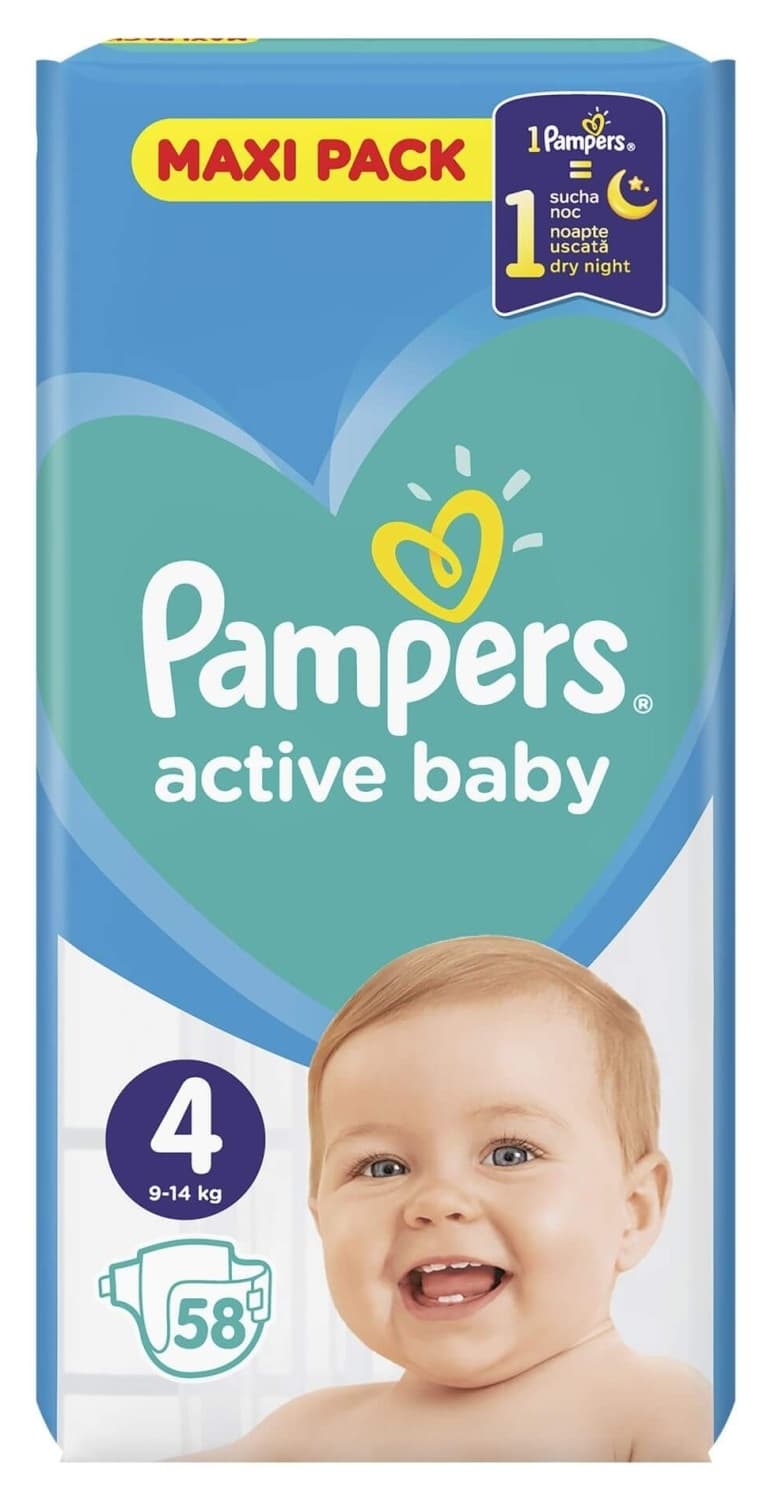 PELENE PAMPERS ACTIVE BABY 4 914KG 581-slika