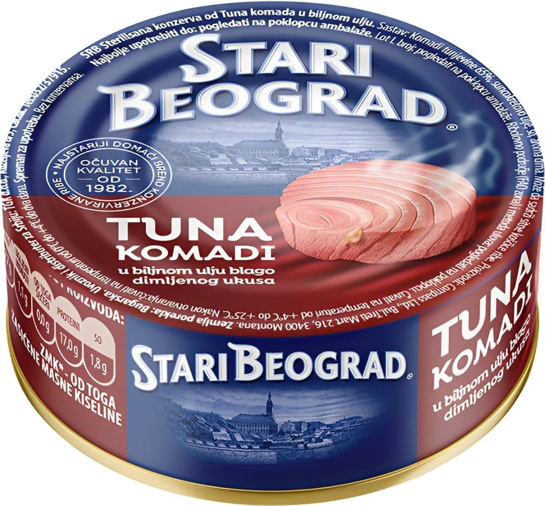 Tuna komadi dimlj.u biljnom ulju 160g-slika