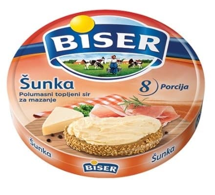 Sir topljeni/porcijama Biser sunka140g-slika