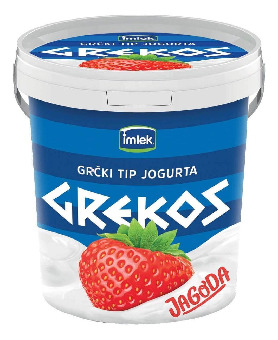 Vocni jogurt jagoda Grekos700g-slika