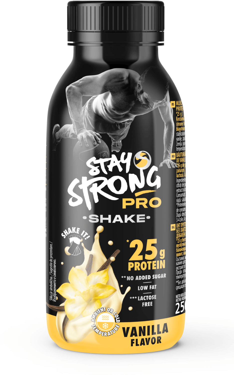 milk shake Stay Strong Pro vanila 250ml somboled-slika