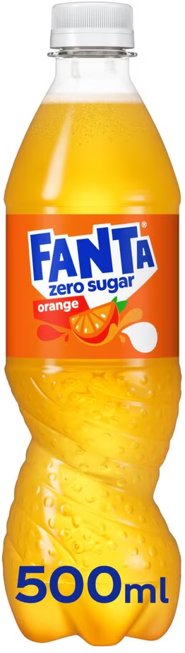 Fanta orange zero 0,5l PET-slika