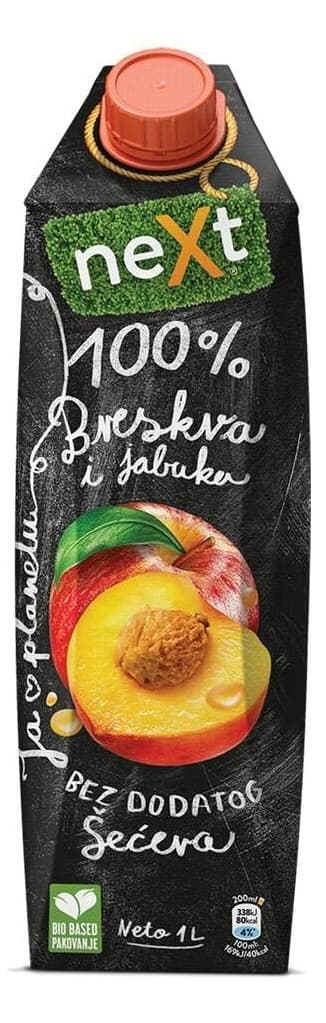 Sok breskva Next Premium 1l prizma-slika