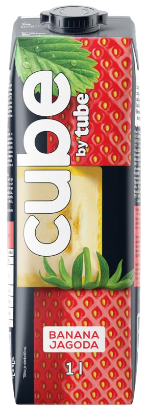 Sok Cube by Tube Banana jagoda 1l TP-slika