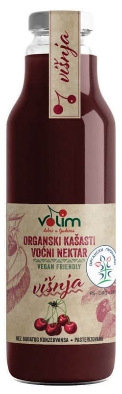 SOK VOĆNI ORG VIŠNJA 750ML VOLIM-slika