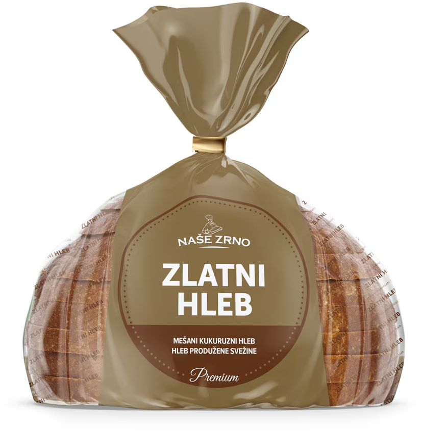 Hleb Zlatni-mesano kukuruzni 350g-slika
