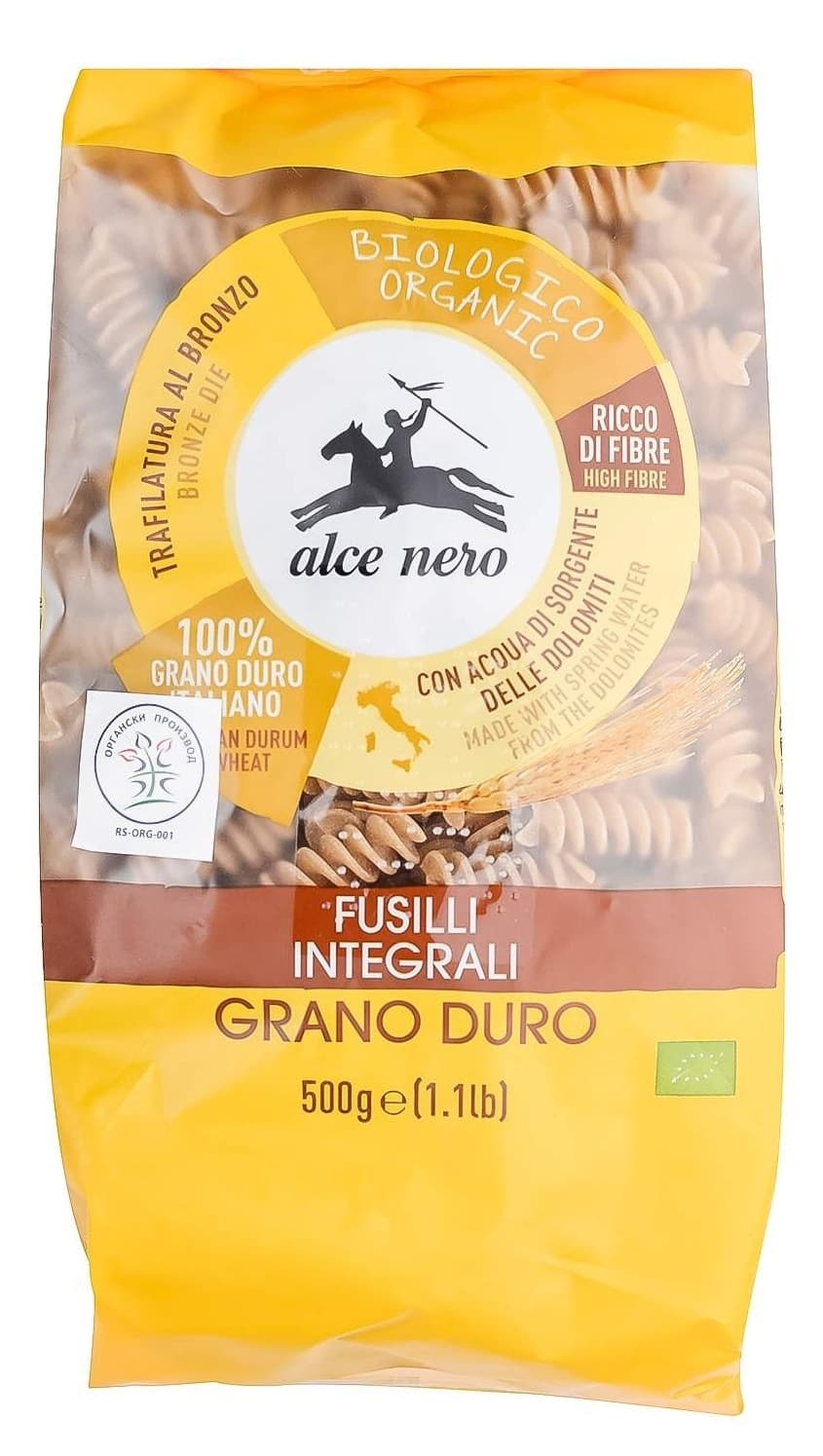 TESTENINA FUSILLI INT ORGAN A N 500-slika