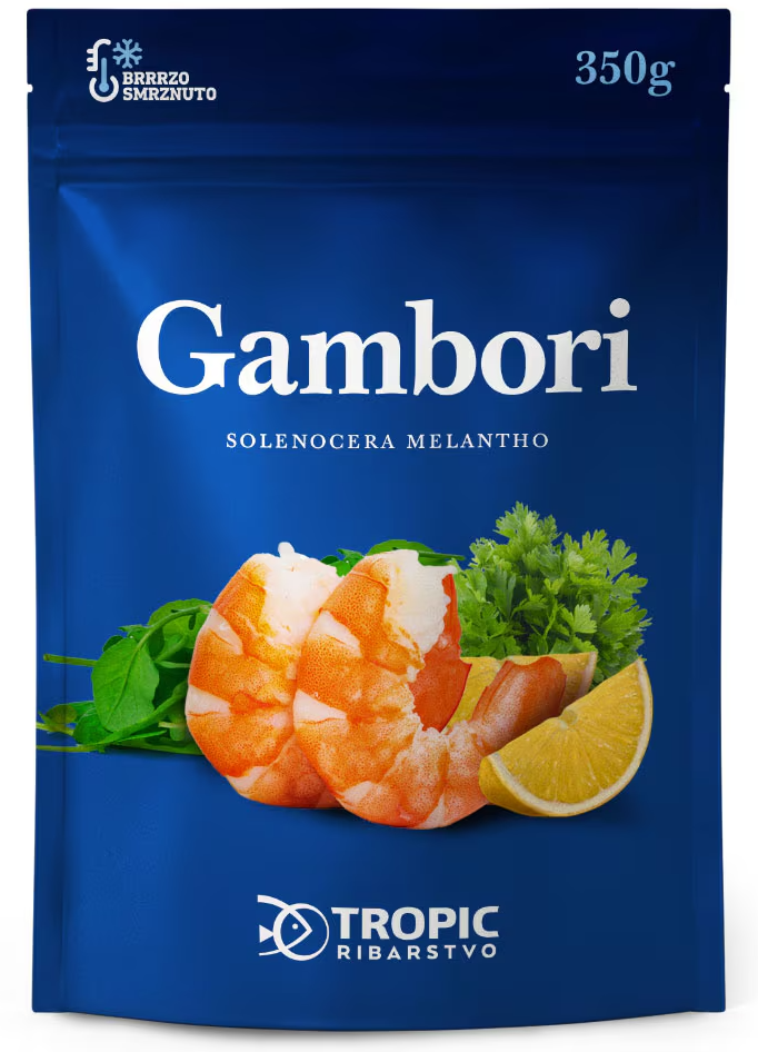 Smrznuti Gambori Tropic Trade 350g-slika