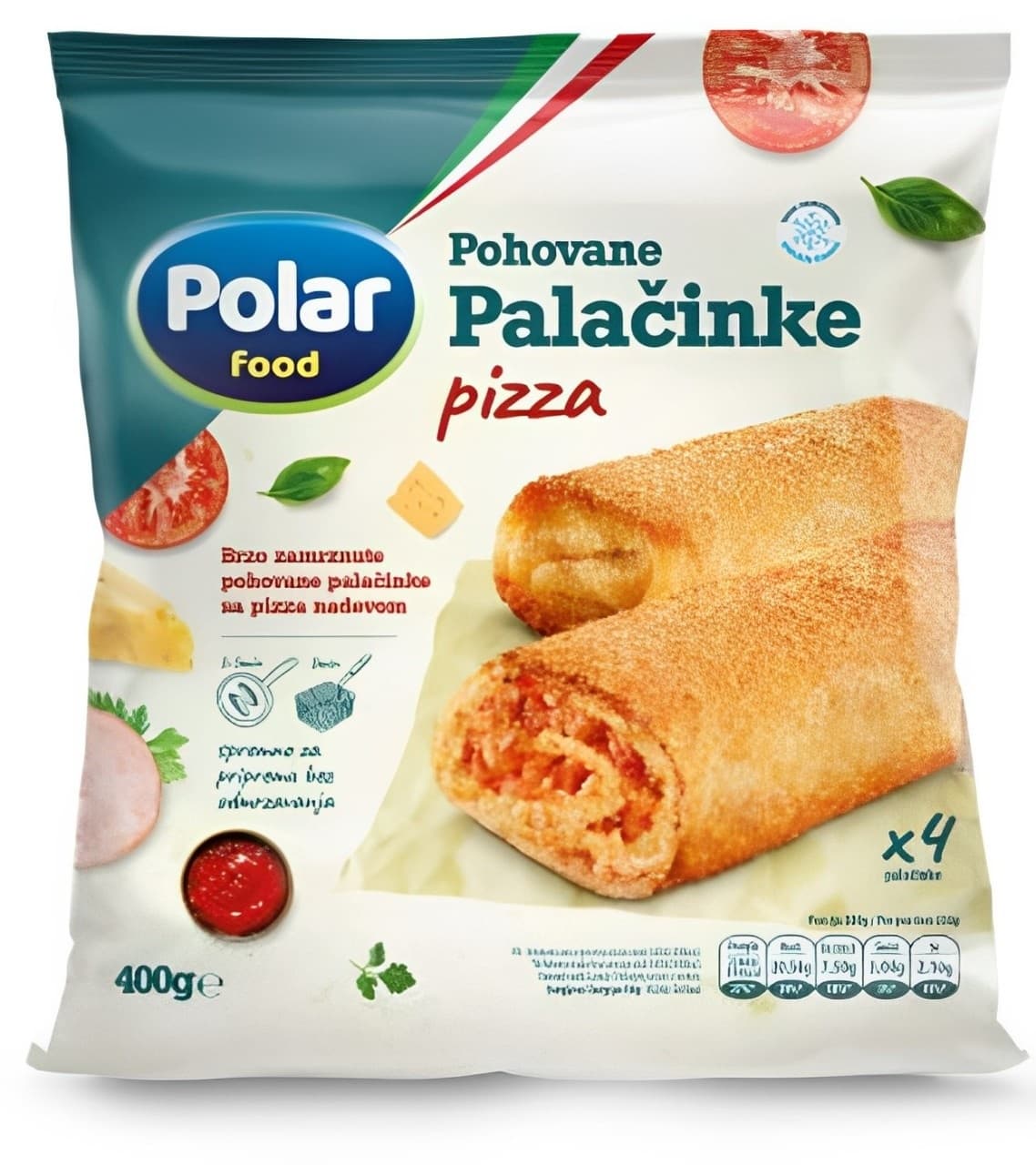 Pohovane palacinke pizza nadev 400g-slika