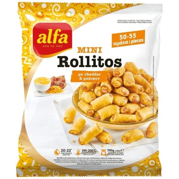 Mini rollitos cedar sir i slanina 750g-slika