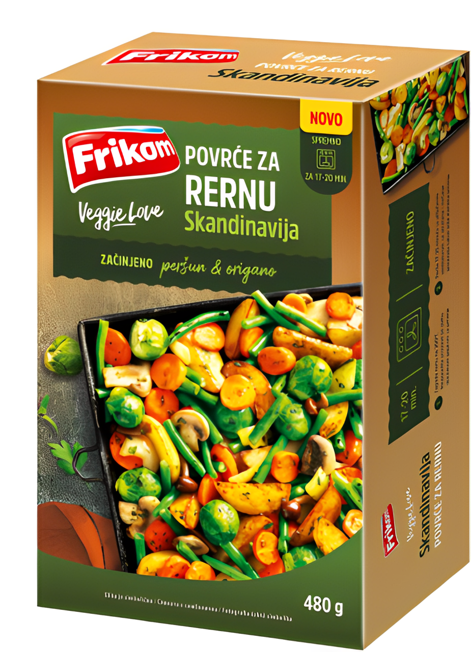 Smrz.povrce mix Skandinavija Frikom 480g-slika