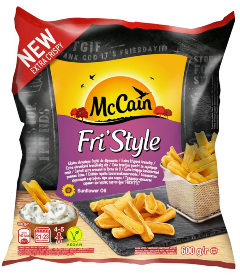 POMFRIT FRI STY DIPPERS 600G MCCAIN-slika
