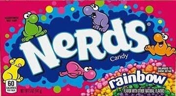 Bombone NERDS rainbow 141g-slika