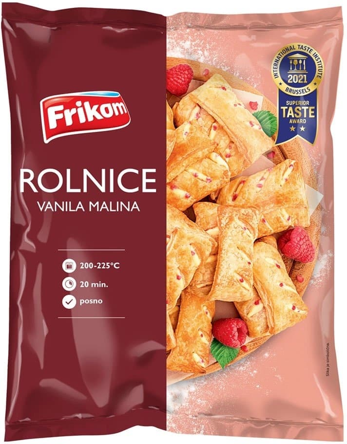 Smrz.rolnice vanila malina Frikom 800g-slika