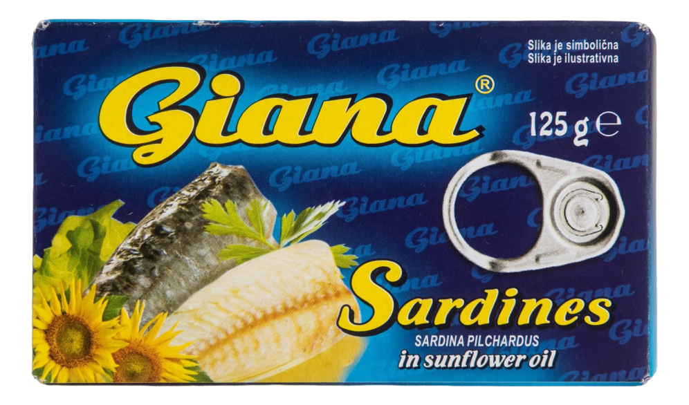 GIANA SARDINA U ULJU 125G-slika