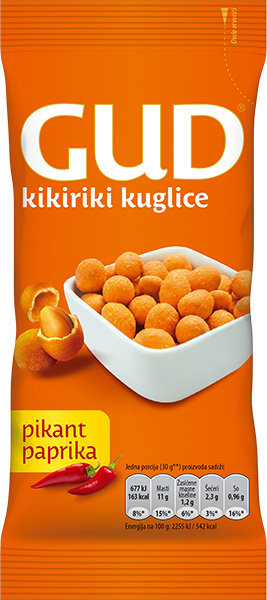 Kikiriki kuglice oblozene paprikom 40g-slika