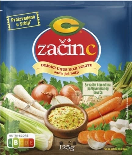 ZAČIN C 125G CENTROP-slika