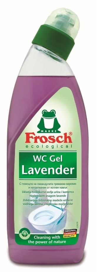 Gel WC dezinfek.sred. Frosch Lavan.750ml-slika