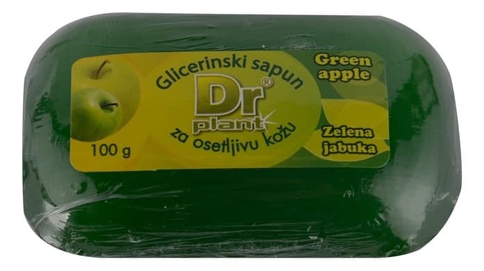 Sapun glicer.zel.jabuka Dr Plant 100g-slika